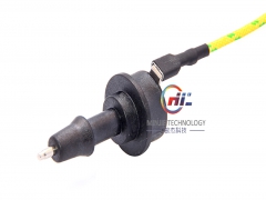 In tube liquid temperature sensor